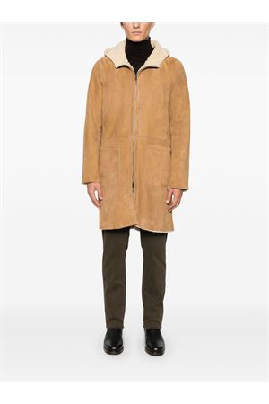 Beige and brown reversible coat SALVATORE SANTORO | MERTIMBERLAND